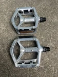 Nos Wellgo Silver K79 Set 9/16" Axle Bmx Freestyle Bike. Fixed Price $36.00.