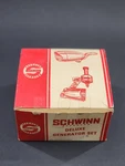 Vintage Schwinn Part # 04140 Deluxe Generator Set Box Missing Red Tail Lense. Fixed Price $135.00.