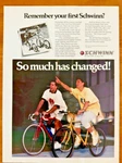 1988 Schwinn Bicycle Print Ad Remember Your First Schwin? So Much Has Changed!. Fixed Price $17.85.