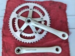 Shimano Crankset FC-1056 172.5MM 53/39 Chainrings 130BCD Gd To Vg. Fixed Price $65.00.