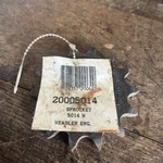 Nos Weasler Series Sprocket Chain Teeth 20005014. Fixed Price $14.95.