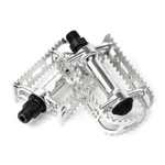 Mks Bicycle Pedals Foot Jaws BM-10 Silver Cage 3.9" 2.4" Pair Of Japan. Fixed Price $98.00.