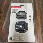 Quick Wrap Schwinn 26 Lumen Led Bicycle Headlight & Tail Set - Brand New. Fixed Price $15.99.