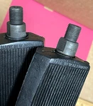 Nos Vintage W. Germany Bicycle Pedals Solid Rubber Schwinn Raleigh Cruiser. Fixed Price $44.95.