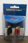 Minster Cable 24K Gold Speaker Connectors 1 Pack Mini Twist Crimp Nos. Fixed Price $14.39.