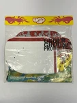 1997 Underground Products Number Plate Ugp Nos Mid School Bmx Flames Red Yellow. Fixed Price $225.00.