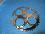 Schwinn Retro Movie Reel Front Bicycle Chainring 46 Fits 1/2" X 1/8" New. Fixed Price $14.00.