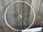 New-old-stock 36-HOLE Araya 700C Front Wheel W/100 Mm High Flange Enduro Hub. Fixed Price $99.99.
