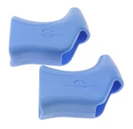 Dia Compe Non-aero Brake Hoods Bracket Covers Pair 144.7B Blue New Nos. Fixed Price $29.99.