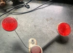 Vintage Gulco Bike Wiggler 3 Reflector Rear Fender Mount Setup. Fixed Price $19.99.