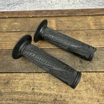 Diamondback Bmx Bike Handlebar Grips Pair Black Mid School 90S 00S Flanged Worn. Fixed Price $21.35.