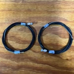 Bmx Old School Black Brake Cables Set Fits Redline RL20 Haro Master Fst Gt Dyno. Fixed Price $17.99.