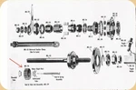 Bendix 2 Speed Hub Sun Gear MS-36. Fixed Price $12.95.
