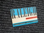 Raleigh Bicycle Original Vintage Sales Catalog / Brochure. Fixed Price $25.00.