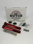 Nos Hutch Aerospeed Set 180MM Ti Bolt Drive Usa Made Jdb Red Bmx. Fixed Price $1999.00.