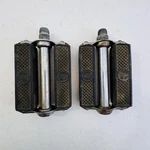 Vintage Raleigh Bike Pedals Pair 9/16" Block Sport Sprite Sir Walter Cotter A81. Fixed Price $38.94.