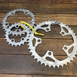 Vintage Sugino Css Iii Chainring Set 42 32 22 Nos 94 Bcd 58 5-ARM Mtb Impel. Fixed Price $79.99.