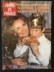 Jours De France (magazine) French January 1980 Sophia Loren Cover. Fixed Price $12.95.