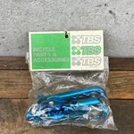Old School Bmx Tech 2 Brake Levers Blue 80S Pair Chang Star Finger Og Nos Tbs. Fixed Price $58.49.
