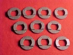 10 Sturmey Archer 3 Speed Hub Serrated Axle Washers. Fixed Price $19.95.