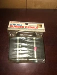 Royce Union Bicycle Rubber Pedals 9/16" Axle Nos Vintage. Fixed Price $150.00.