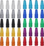 40 Pcs Presta Valve Stem Caps, 10 Colors Aluminum Dust Covers For Bicycle Tires. Fixed Price $11.90.