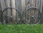 Vintage Mavic X517 Sup 26" Mtb Rims Wheelset, Shimano Xtr HB-M950 Hubs. Fixed Price $200.00.