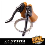 Tektro RL340 Gum Rubber Hood / Black Aero Brake Levers For Road Bike. Fixed Price $34.90.