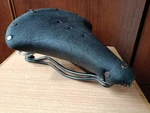 Vintage Bicycle Saddle Brooks B-66S. Torn Front, See Photos. Fixed Price $30.00.