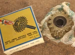 Vintage Nos New Nib Regina Oro Corsa 6 Speed Italian Freewheel Cassette Gold. Fixed Price $134.42.