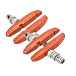 2 Pack Kool-stop Supra Brake Pads With Water Groove And Threaded Post: Salmon. Fixed Price $28.08.
