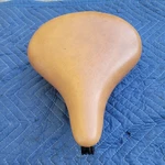 Vintage Persons Permaco 316 Seat Saddle Brown Leather Cruiser Bike Spring Nice. Fixed Price $79.98.