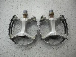 Suntour Xcii 9/16 Braceless Pedals. Fixed Price $125.00.