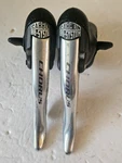 Campagnolo Chorus Carbon Ergopower 9-SPEED Shifters, New Campy Hoods, Ex. Cond. Fixed Price $195.00.