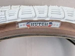 Hutch Bmx Tires 20X1.75 Jdb Trick Star - New Pair White. Fixed Price $185.00.