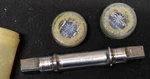Vintage Campagnolo Bottom Bracket Spindle 68 - Spc With 3/16" Bearing. Fixed Price $60.00.