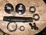 Shimano Bottom Bracket 1.37X24T 52FE 116MM Japan. Fixed Price $21.99.