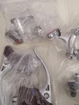 Vintage Modolo Professional Stratos Compact Brakeset, Italian Made. Fixed Price $250.00.