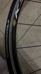 Two Mavic Equipe 700C Road Bike Wheel Set Continental Tires Aluminum Rim Brake. Fixed Price $200.00.