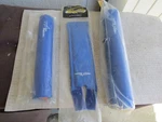 Real Vintage Flite Nos Pads Blue Scotts Bmx Cruiser Freestyle Handle Bar Frame. Fixed Price $150.00.