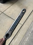 Mongoose Stamped 3-PIECE Crank Set W/bb Bmx Old School Mid. Fixed Price $105.00.
