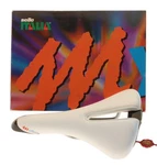 Selle Italia Mythos Saddle Vanadium Rails White Leather Black Insert Nib Nos New. Fixed Price $170.99.