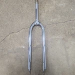 Old School Nos 26 Inch Chrome Cruiser Bmx Bike Forks 1 Threaded. Fixed Price $60.00.