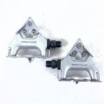 Vintage Shimano Pedals Silver PD-1055 Aero Clip 9/16 Triangle 3 Bolt. Fixed Price $31.98.