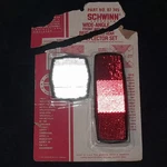 Nos Vintage Schwinn Reflector Set 07745 Wide Angle Bicycle Bike Part. Fixed Price $29.99.