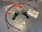 Vintage Nos Suntour Accushift SL-AT10-CH 6 Speed Thumb Shifters. Fixed Price $65.00.