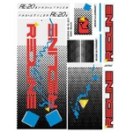 1986 Redline RL-20II Decal Set For Chrome Frames. Fixed Price $52.45.