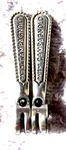 Vintage Campagnolo Super Record #1013/14 Down Tube Friction Shift Levers (only). Fixed Price $59.99.