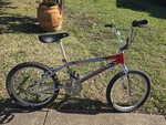 Vintage Mongoose Menace Bmx Bike 1990S Chrome Mid School Pads 25TH Anniversary. Fixed Price $399.99.