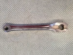 Nos Crank Arm Bicycle Cottered Left 6-1/2" Steel Chrome Plated. Fixed Price $9.50.